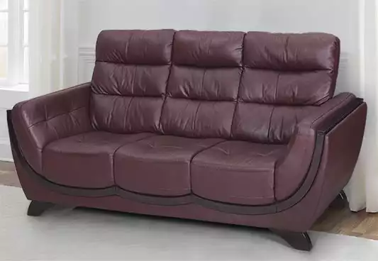 Royaloak Discovery Leather Sofa 3S
