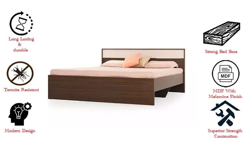 wooden bed price