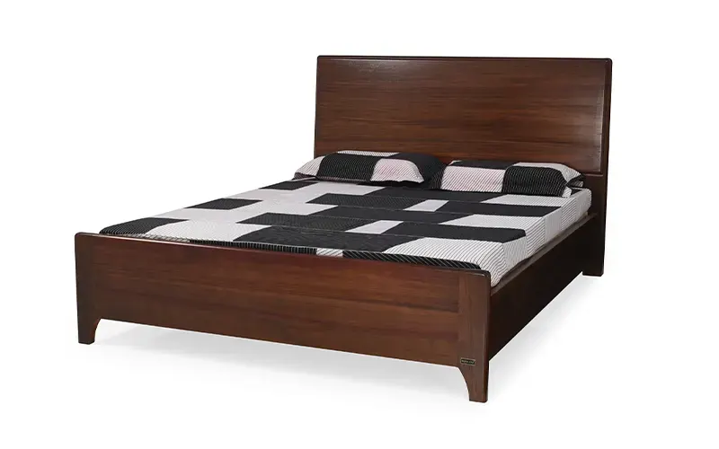 simple wooden bed design
