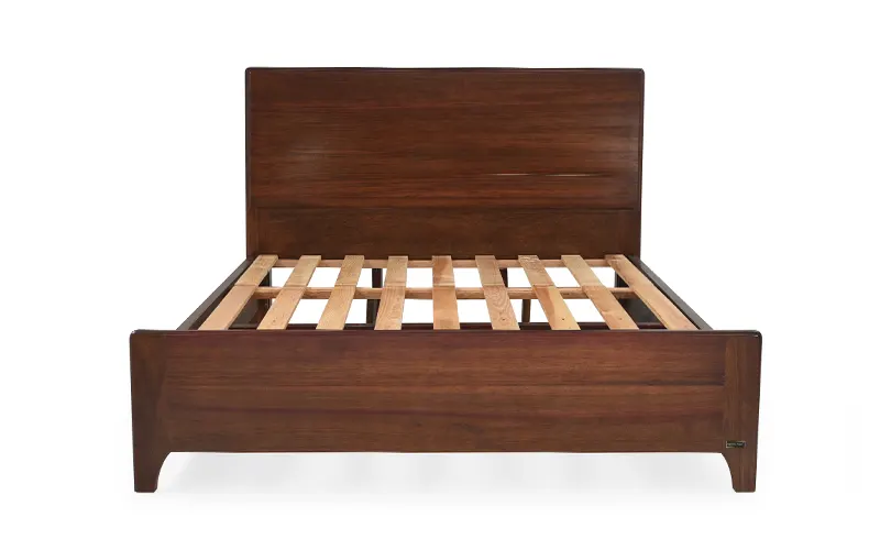 wooden box bed design