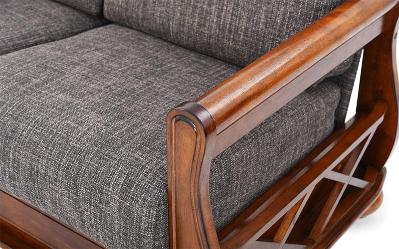 Buy Texas American Wooden Sofa 1s By Royaloak At The Lowest Price In India Buy Sofas Living From Royaloak At The Lowest Price In India