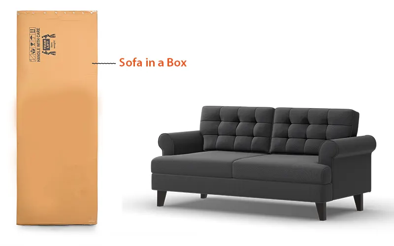 3 seater fabric sofa